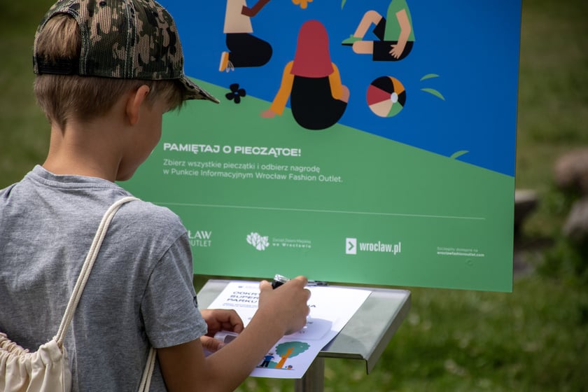 Ścieżka edukacyjna w Parku Tysiąclecia