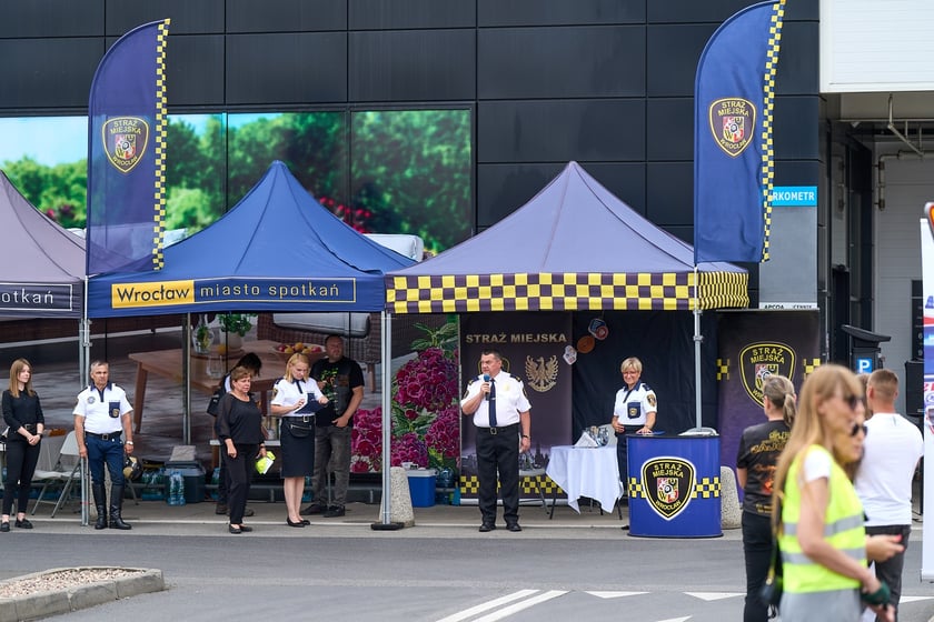 Uczestnicy akcji - Widzisz – reaguj – życie jest tylko jedno