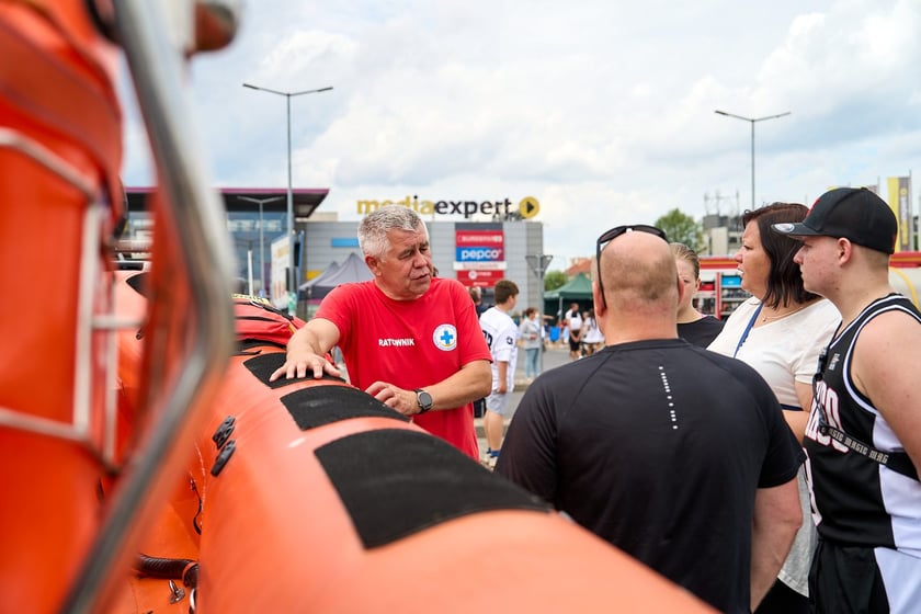 Uczestnicy akcji - Widzisz – reaguj – życie jest tylko jedno