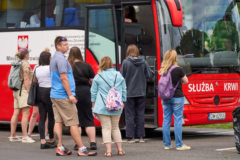 Uczestnicy akcji - Widzisz – reaguj – życie jest tylko jedno