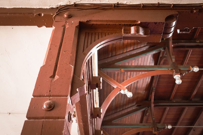 Sportowy klub zapaśniczy Lotnik znajdujący się w hali na Psim Polu przy ul. Bierutowskiej, która została właśnie zabytkiem