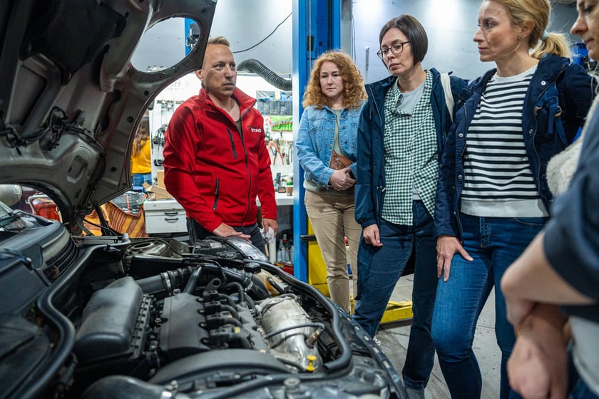 Przychodzi mama do mechanika - warsztaty