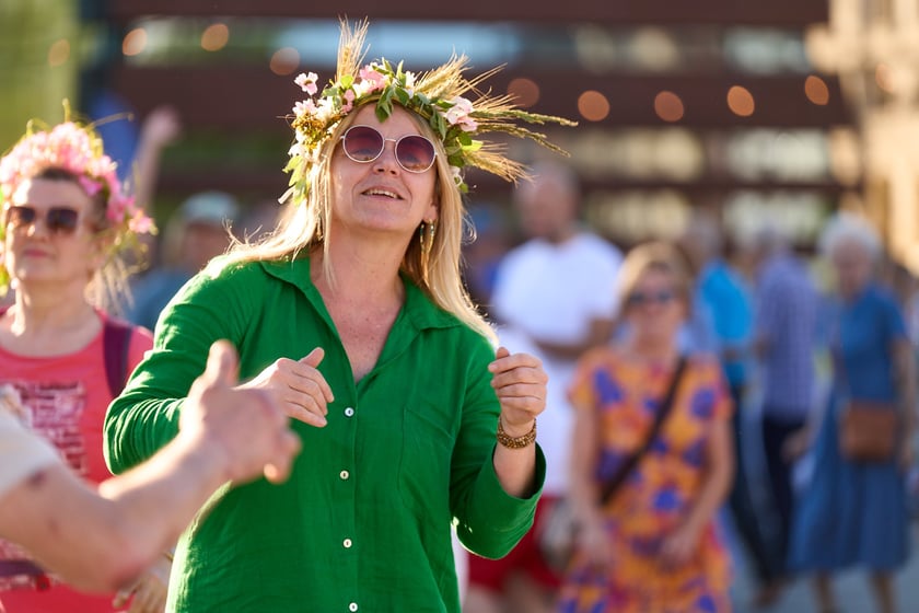 Wrocławska Potańcówka na placu Wolności - czerwiec 2024. „Domówka pod gwiazdami”