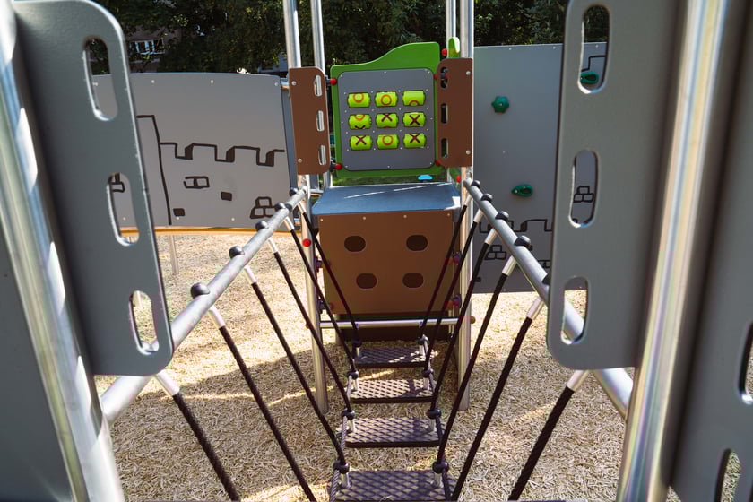 Nowy plac zabaw w centrum Wrocławia