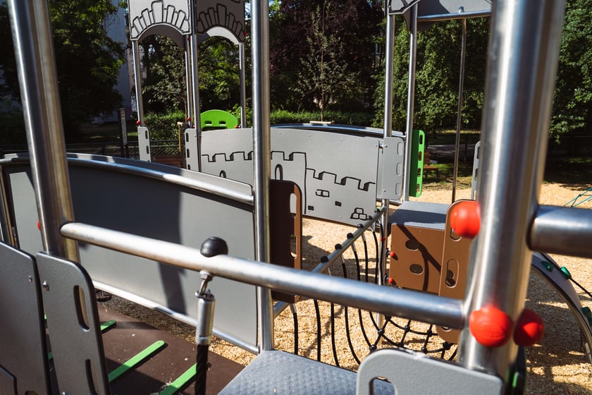 Nowy plac zabaw w centrum Wrocławia