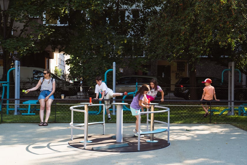 Nowy plac zabaw w centrum Wrocławia