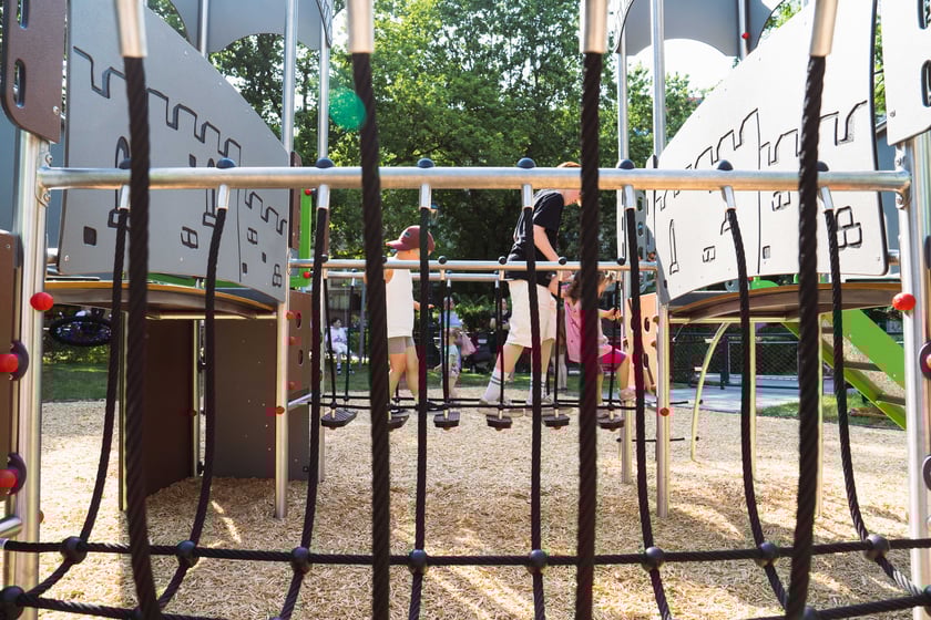 Nowy plac zabaw w centrum Wrocławia