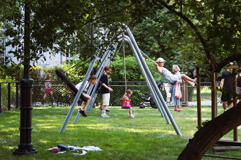 Nowy plac zabaw w centrum Wrocławia