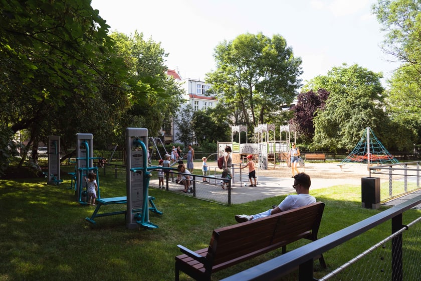 Nowy plac zabaw w centrum Wrocławia