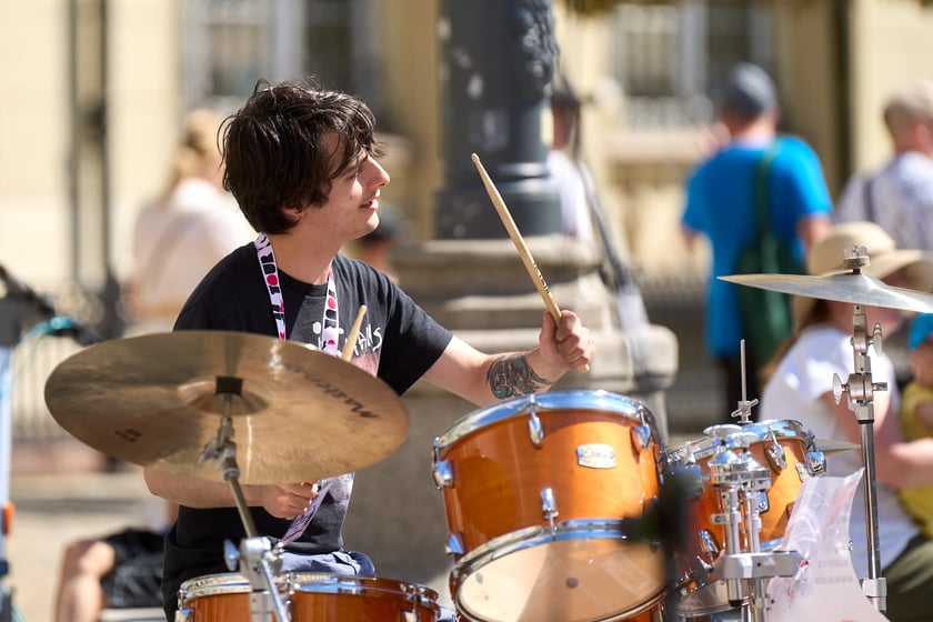 Busker Tour 2024 na Rynku we Wrocławiu