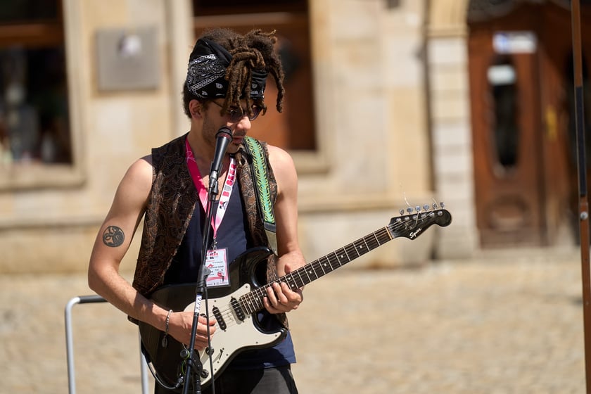 Busker Tour 2024 na Rynku we Wrocławiu