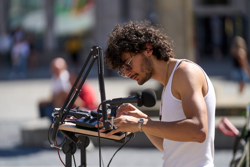 Busker Tour 2024 na Rynku we Wrocławiu