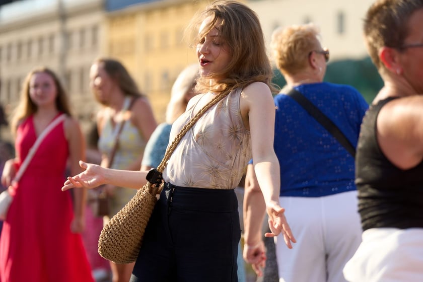 Potańcówka plac Wolności, 6 lipca 2024 r.