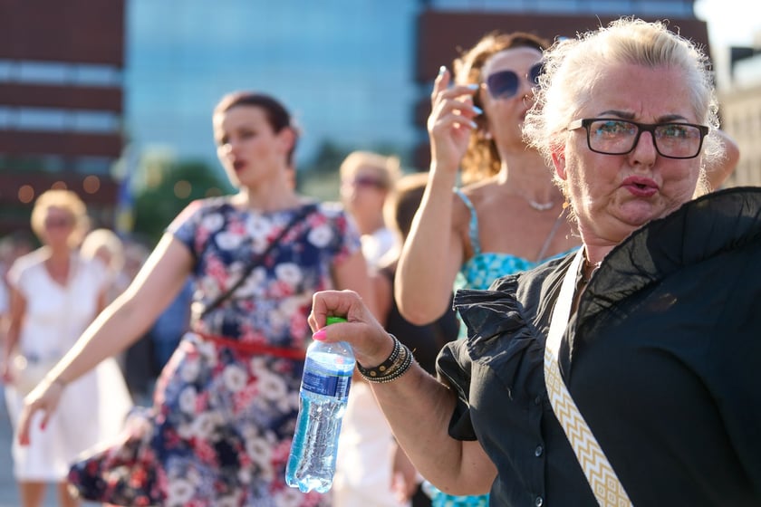 Potańcówka plac Wolności, 6 lipca 2024 r.