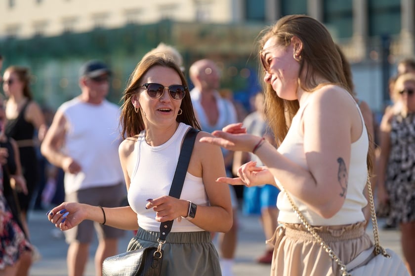 Potańcówka plac Wolności, 6 lipca 2024 r.