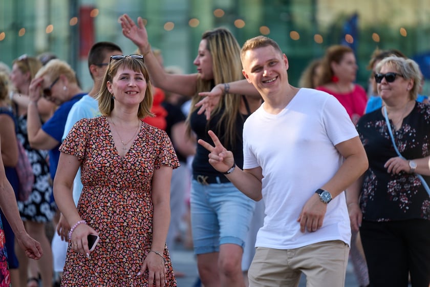 Potańcówka plac Wolności, 6 lipca 2024 r.