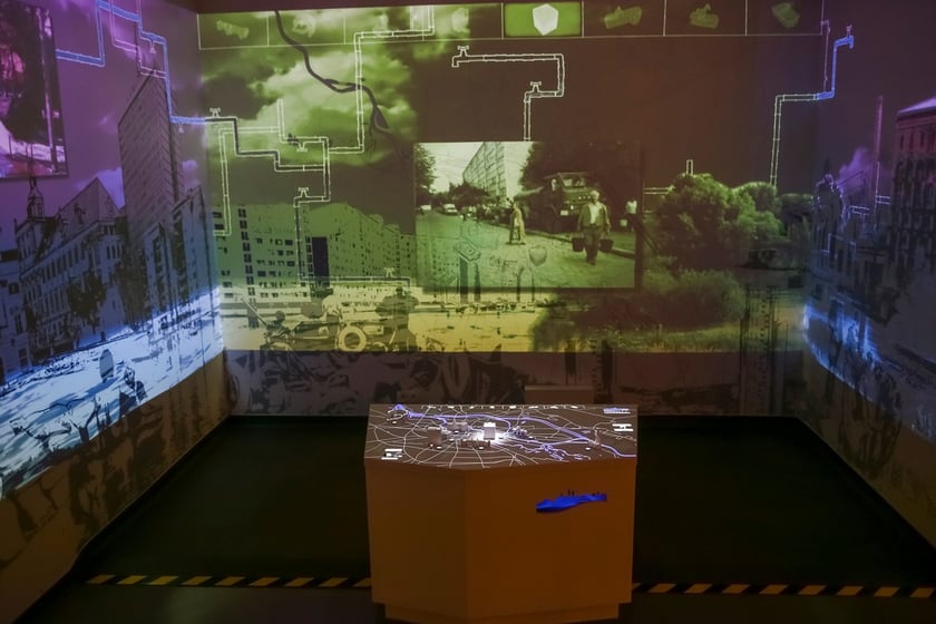 Sekcja multimedialna o powodzi 1997 w Centrum Historii Zajezdnia&nbsp;&nbsp;