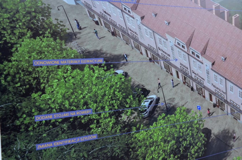 fragment wystawy plenerowej "Projekt Sępolno", Wrocław, 16.07.2024