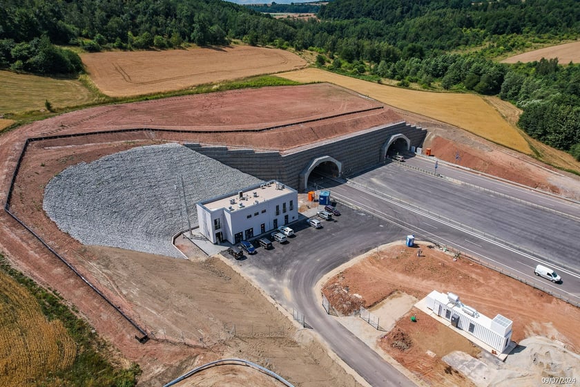 Budowa S3 Bolków - Kamienna Góra, lipiec 2024