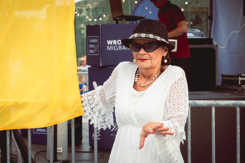 Potańcówka na pl. Wolności we Wrocławiu 20.07.2024