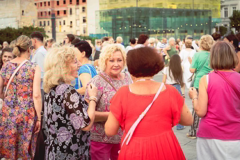 Potańcówka na pl. Wolności we Wrocławiu 20.07.2024