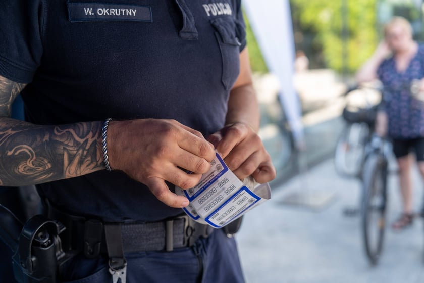 Piknik policyjny na Pergoli