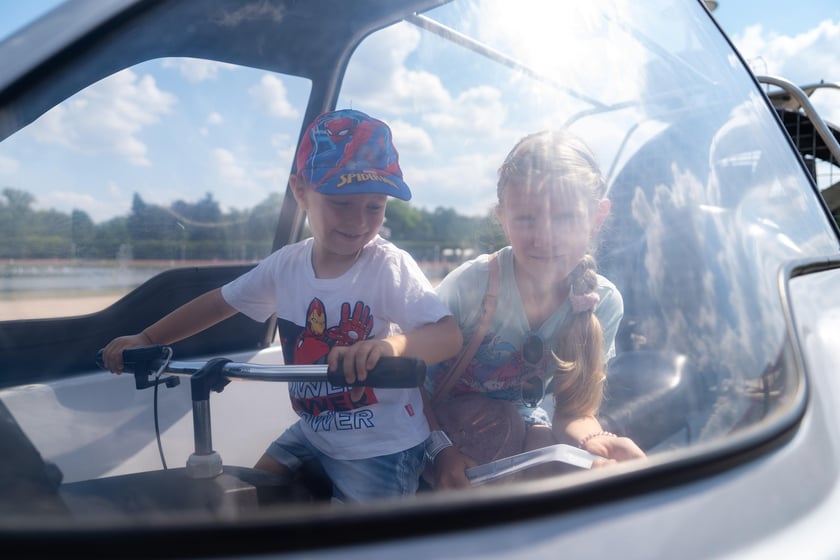 Piknik policyjny na Pergoli