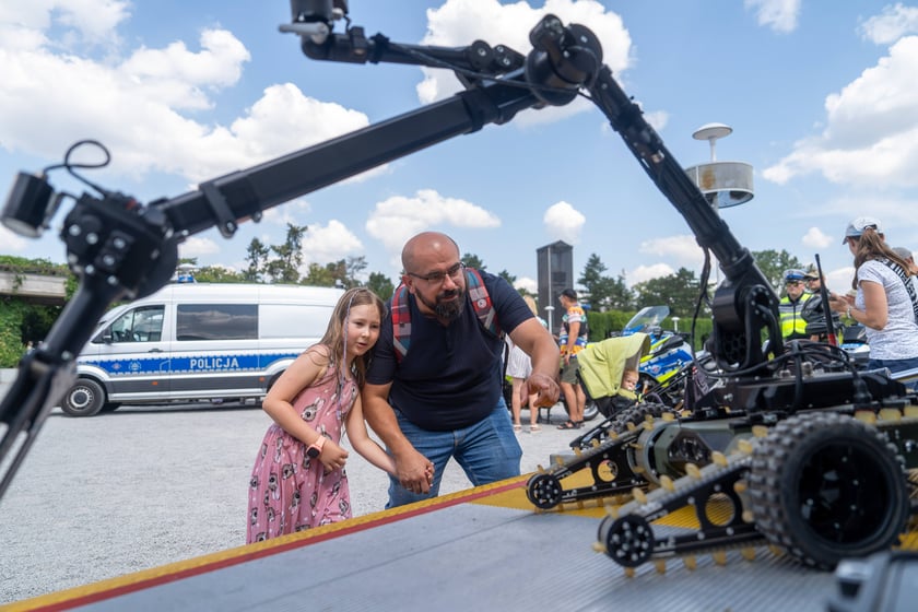 Piknik policyjny na Pergoli