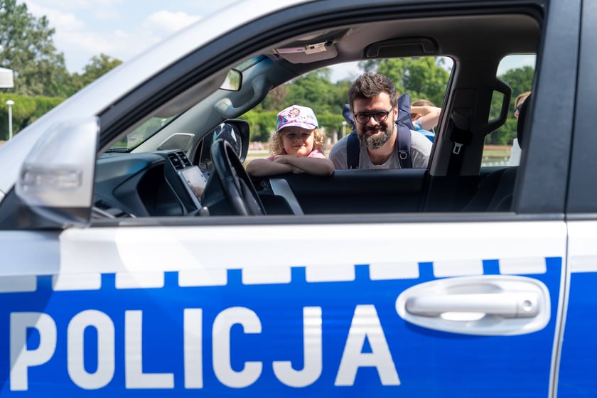 Piknik policyjny na Pergoli