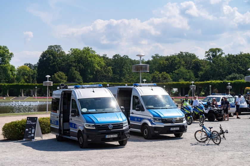Piknik policyjny na Pergoli
