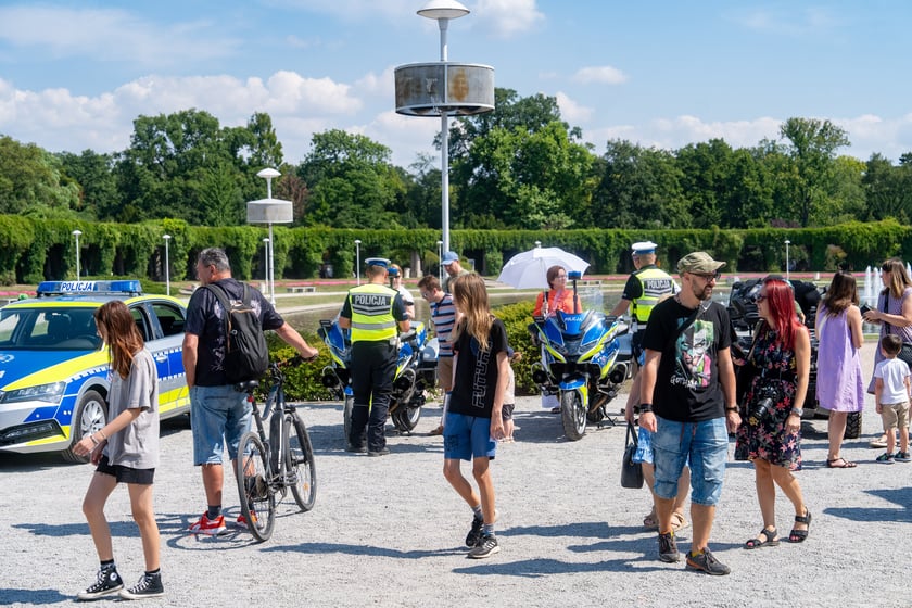 Piknik policyjny na Pergoli