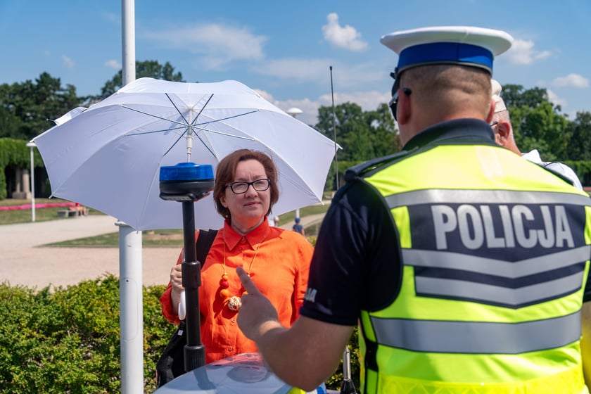 Piknik policyjny na Pergoli