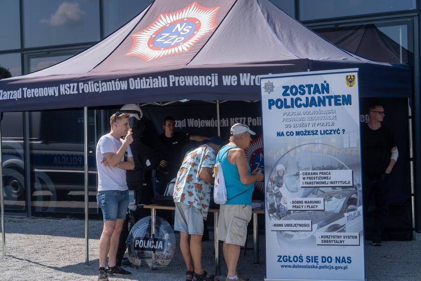 Piknik policyjny na Pergoli