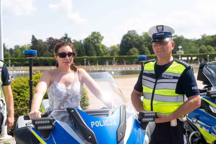 Piknik policyjny na Pergoli