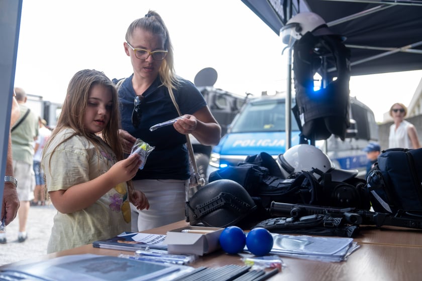 Piknik policyjny na Pergoli