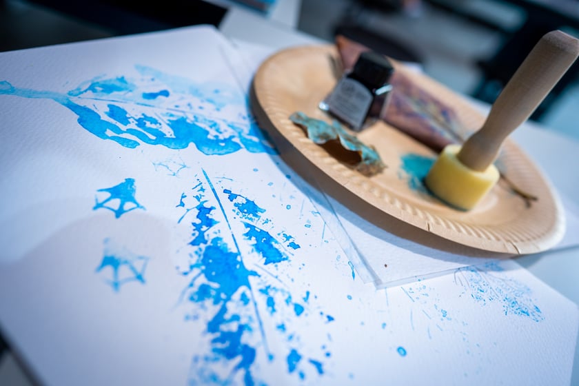 Hydropolis we Wrocławiu. Malowanie ekologicznymi farbami&nbsp;