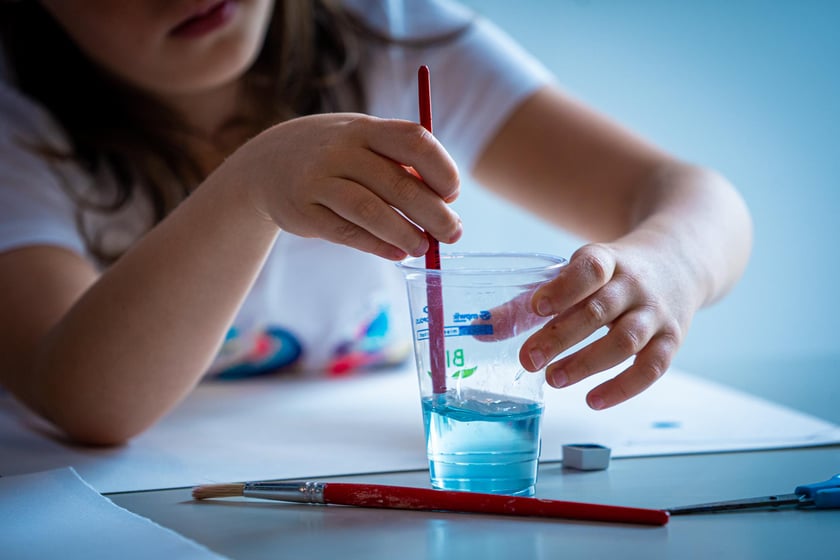 Hydropolis we Wrocławiu. Malowanie ekologicznymi farbami&nbsp;