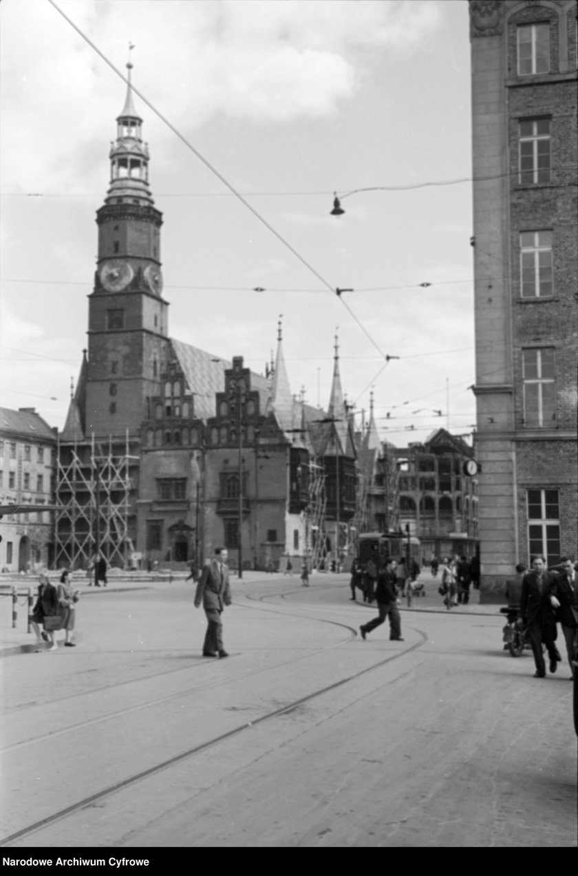Wrocław w 1950 roku