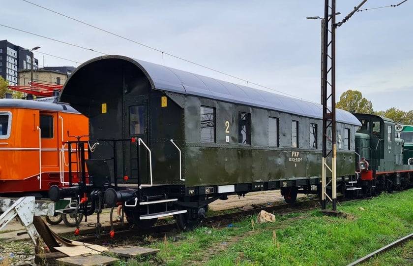 Pociąg retro we Wrocławiu