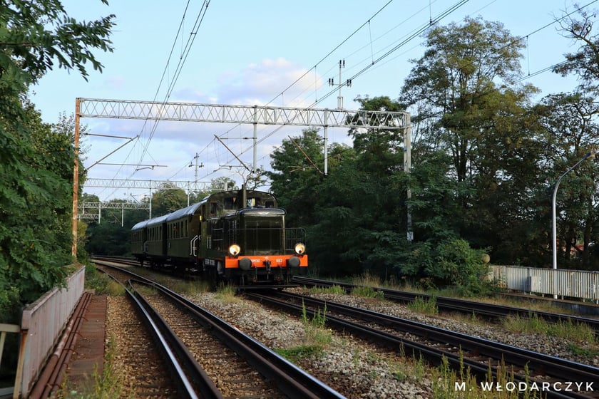 Pociąg retro we Wrocławiu