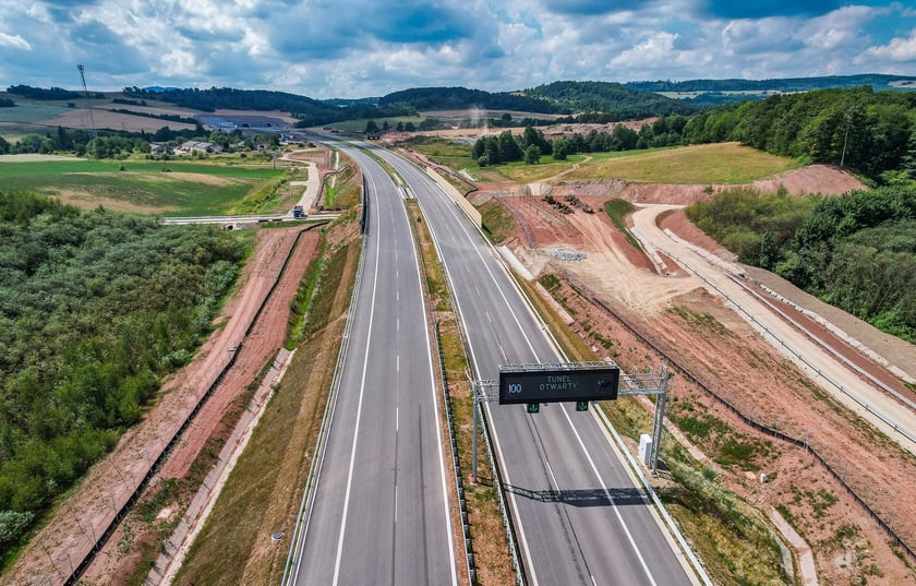 S3 na Dolnym Śląsku tuż przed otwarciem w lipcu 2024