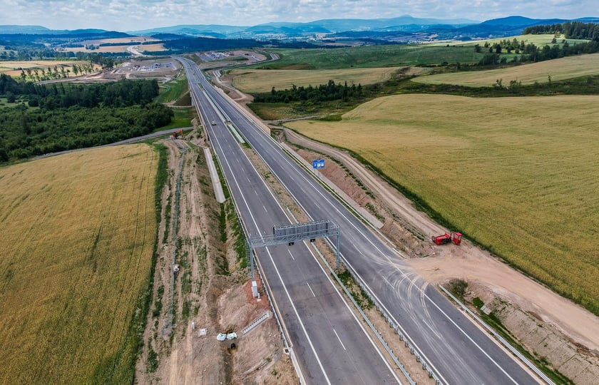 S3 na Dolnym Śląsku tuż przed otwarciem w lipcu 2024