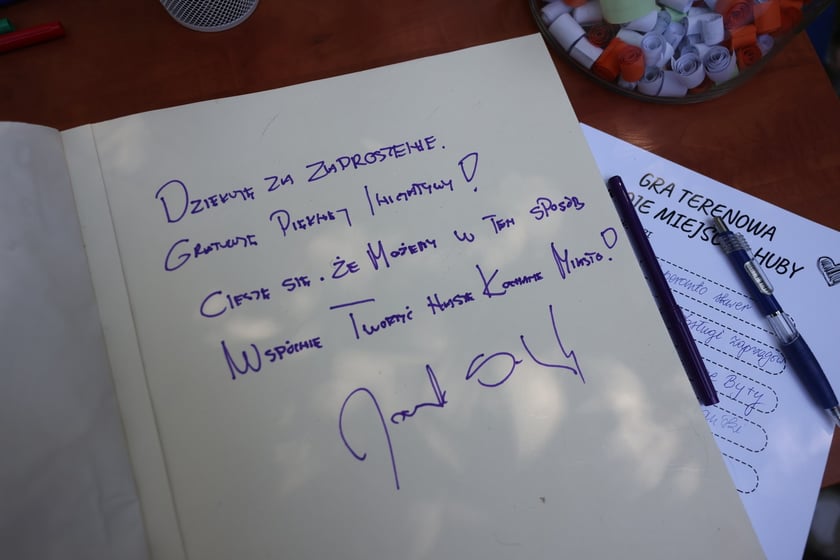 Uroczyste otwarcie Centrum Aktywności Lokalnej na Hubach (31.07.2024)