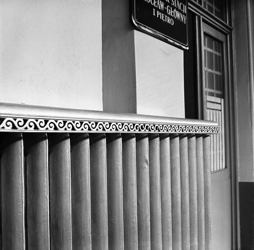 Dworzec Gł&oacute;wny we Wrocławiu w latach 70.&nbsp;