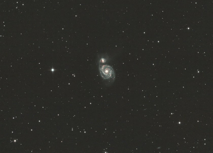 Galaktyka spiralna Wir M51