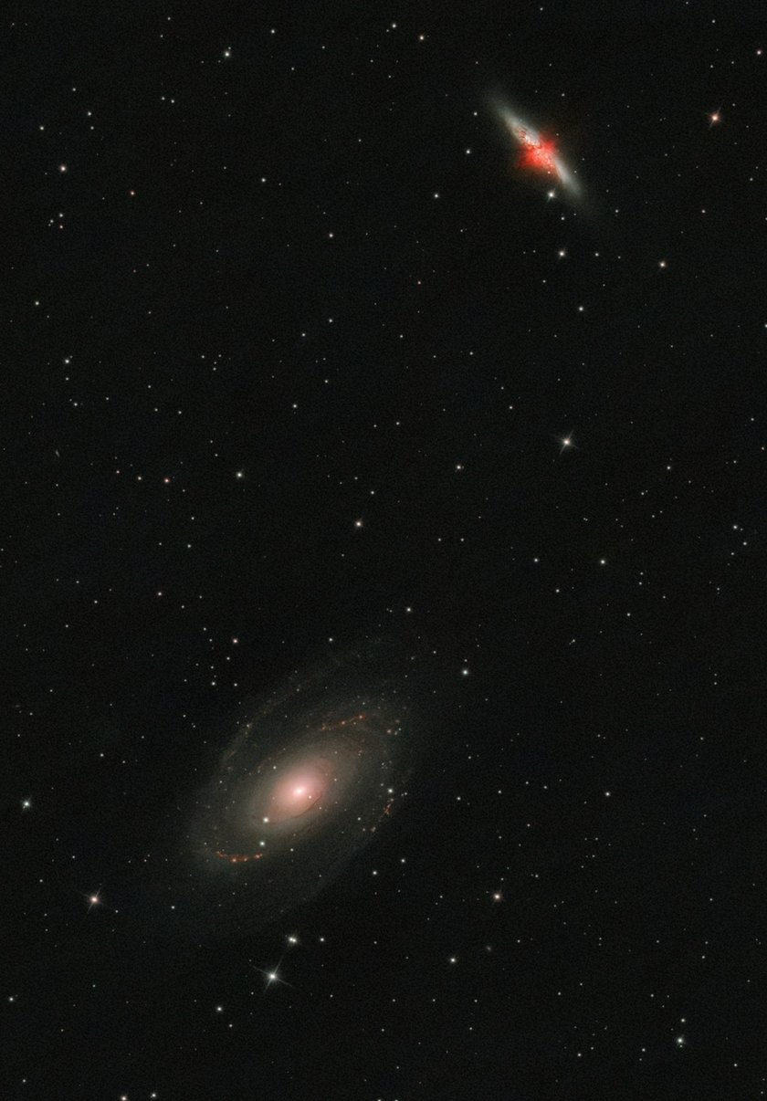 Galaktyki M81 i M82