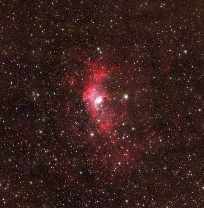 Mgławica Bańka NGC 7635