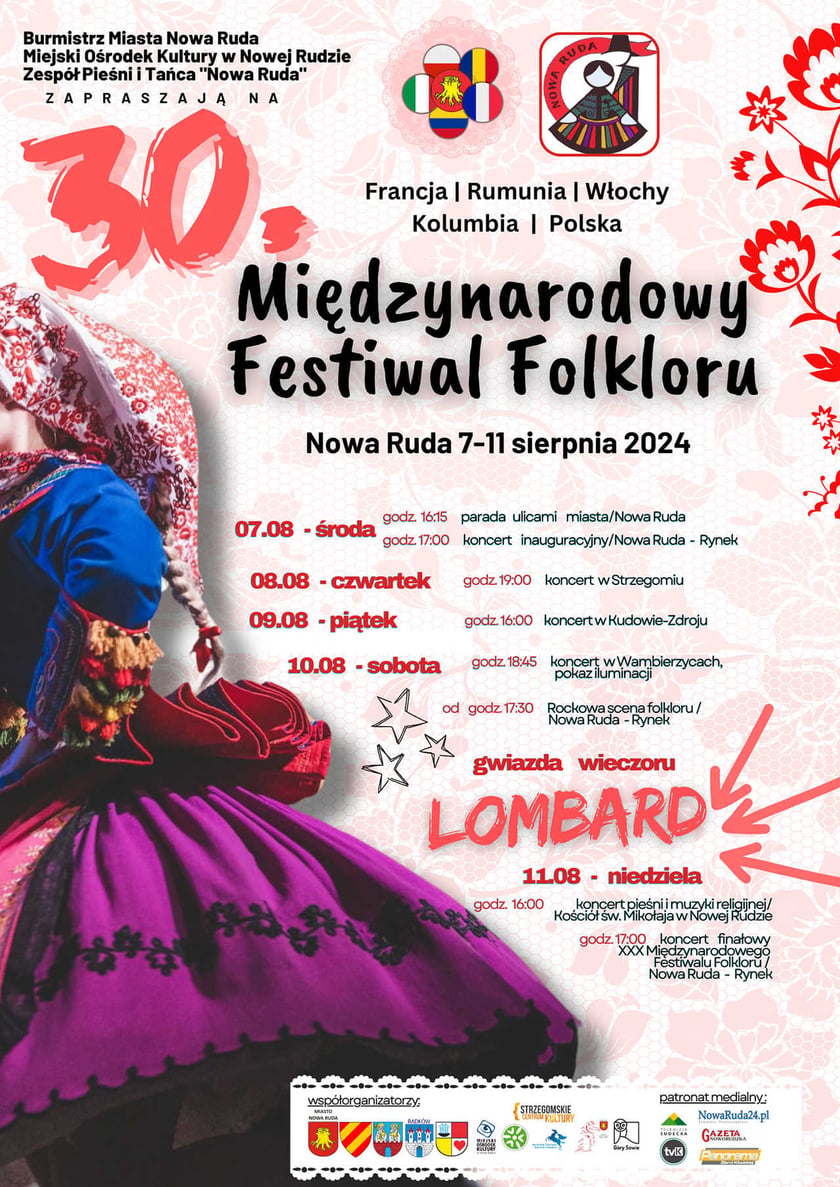 Plakat festiwalu w Nowej Rudzie
