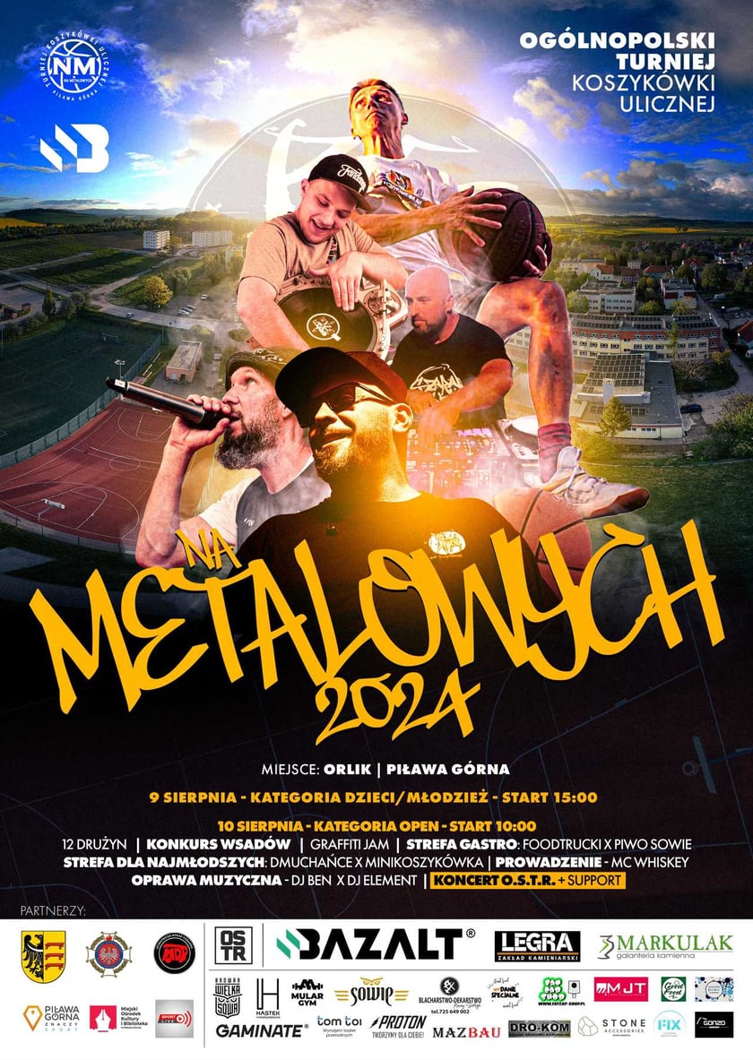 Program turnieju i koncertów w Piławie Górnej