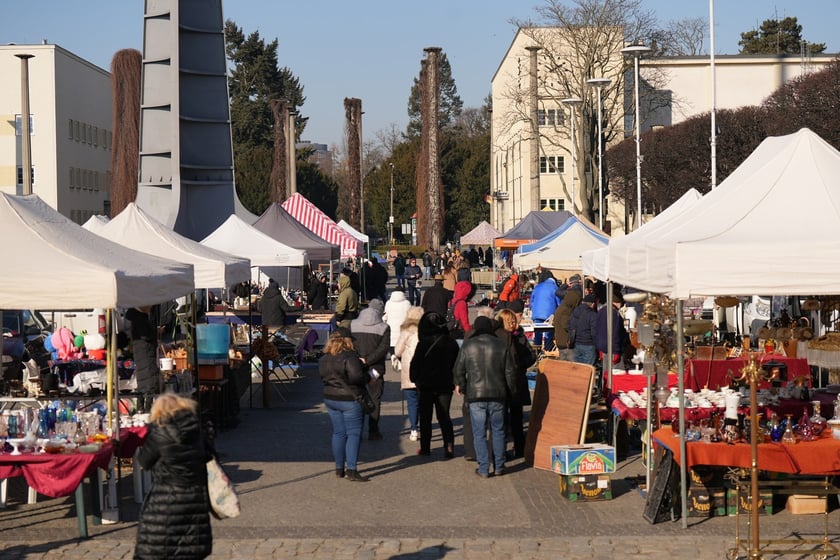 Giełda Staroci pod Halą Stulecia we Wrocławiu